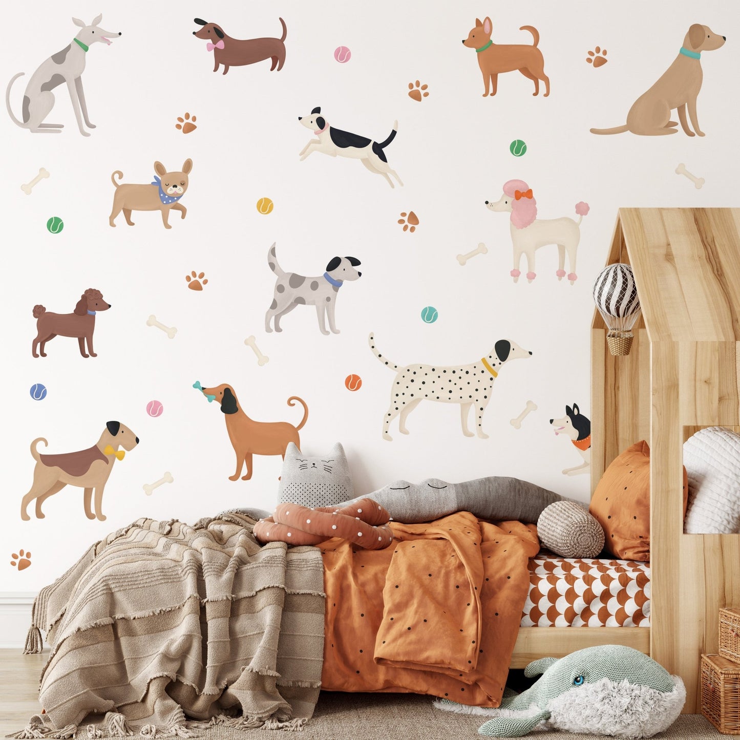 Dog Wall Stickers - Mini Chateau