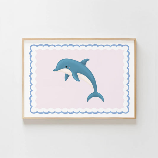 Dolphin | Unframed - Mini Chateau