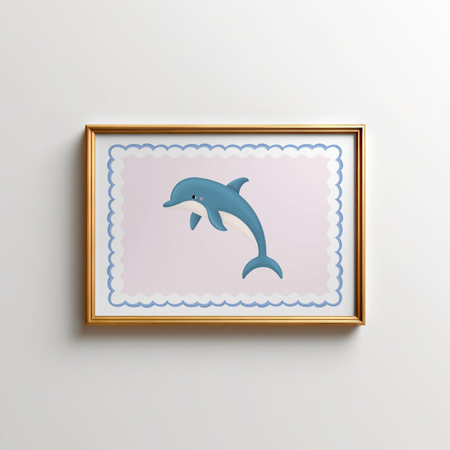 Dolphin | Unframed - Mini Chateau