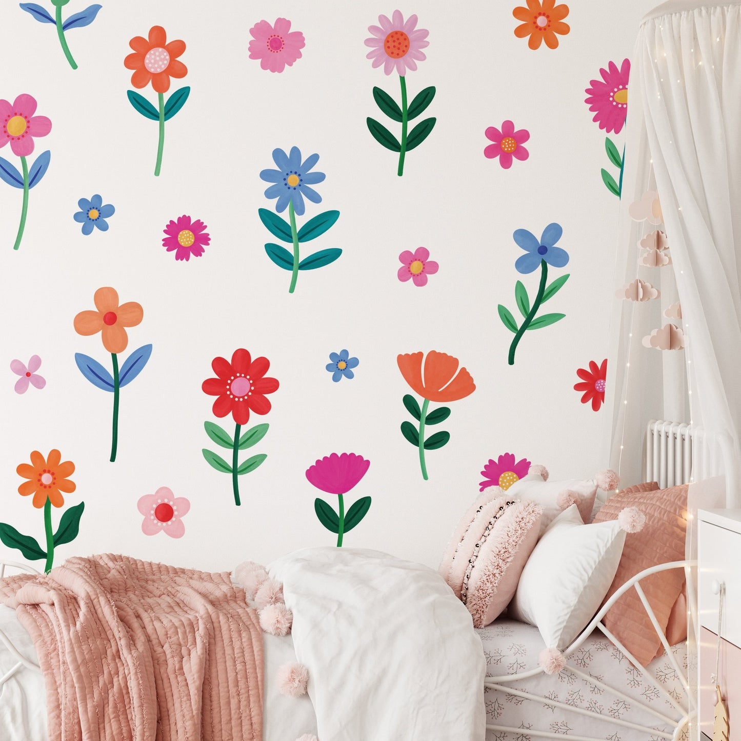 Flower Wall Stickers - Mini Chateau