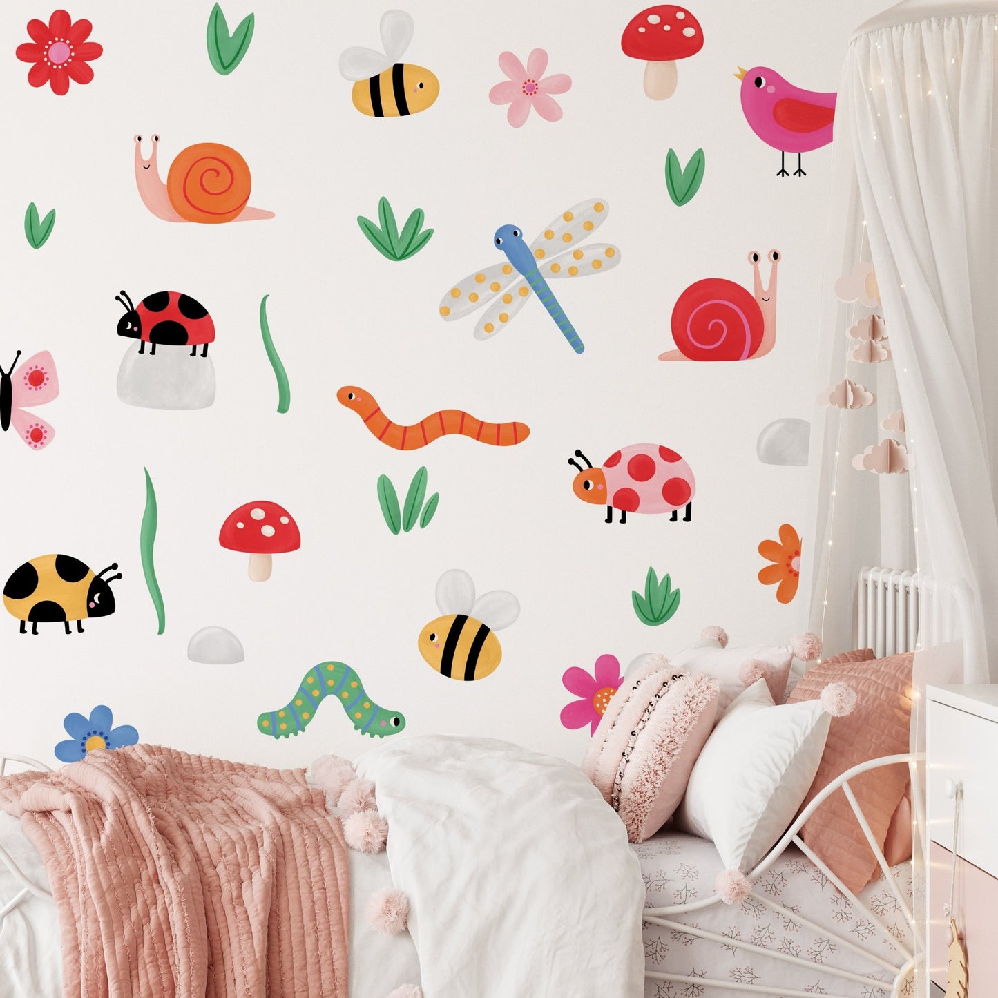 Insect Wall Stickers - Mini Chateau