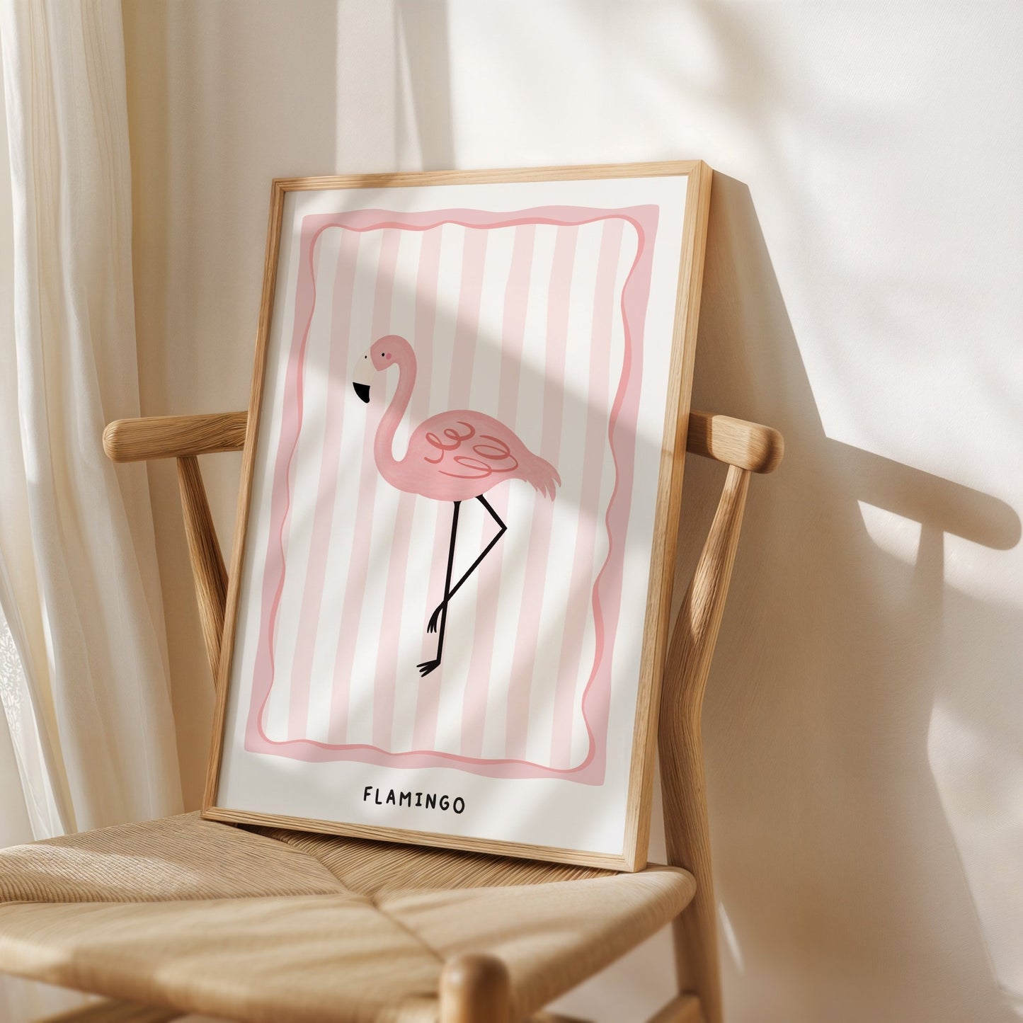 Jungle Flamingo | Unframed - Mini Chateau