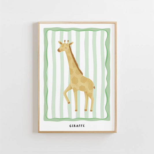 Jungle Giraffe | Unframed - Mini Chateau