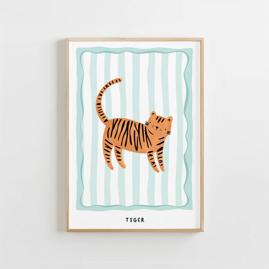 Jungle Tiger | Unframed - Mini Chateau