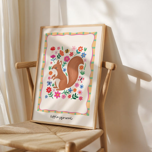 Little Squirrel | Unframed - Mini Chateau
