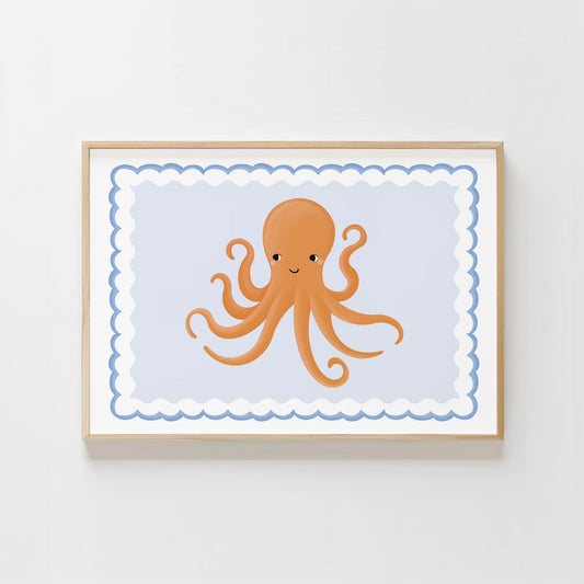 Octopus | Unframed - Mini Chateau