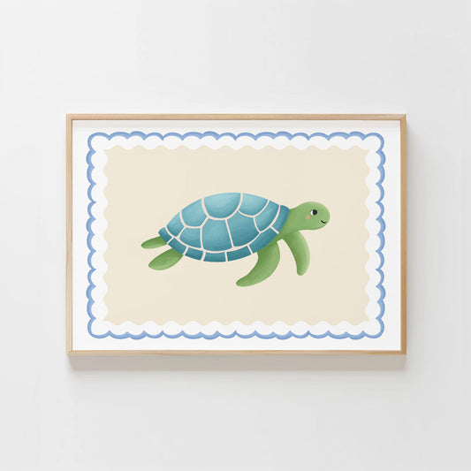 Turtle | Unframed - Mini Chateau