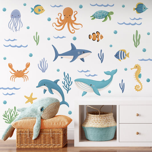 Under The Sea Wall Stickers - Mini Chateau