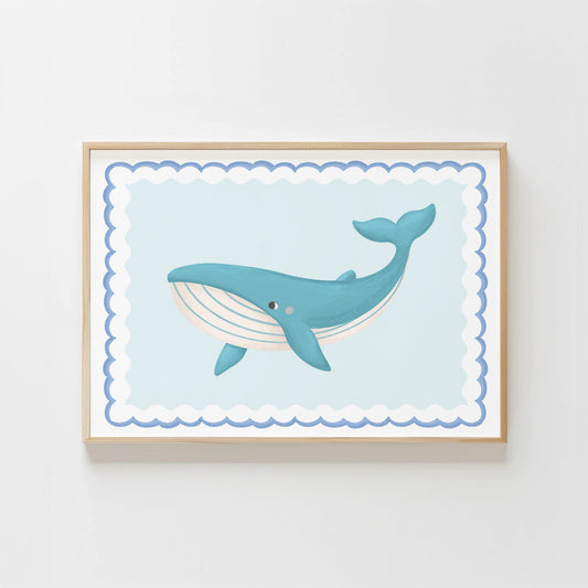 Whale | Unframed - Mini Chateau