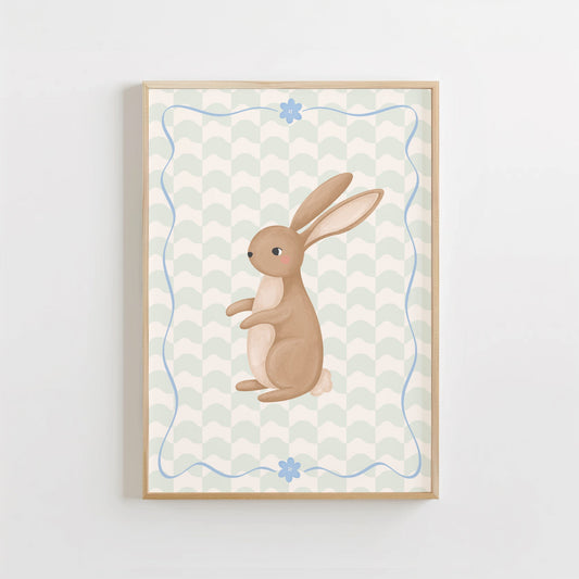 Woodland Bunny | Unframed - Mini Chateau