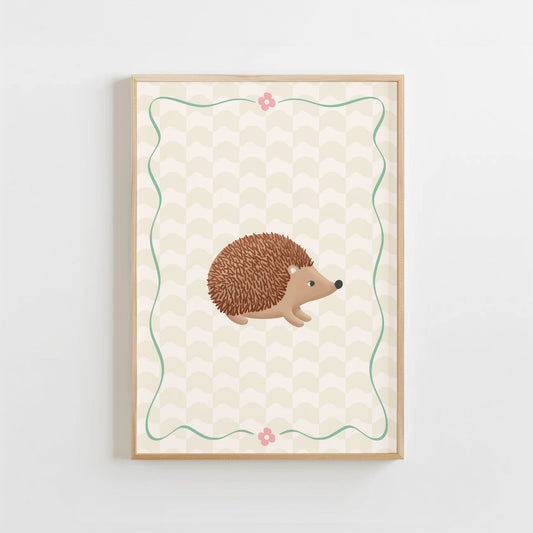 Woodland hedgehog | Unframed - Mini Chateau