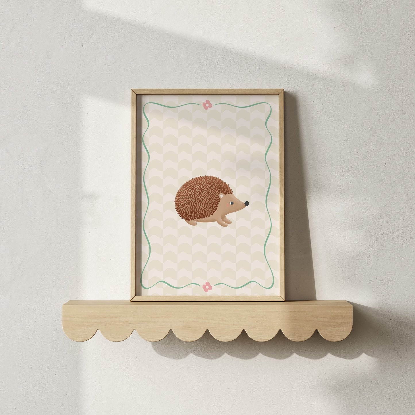 Woodland hedgehog | Unframed - Mini Chateau