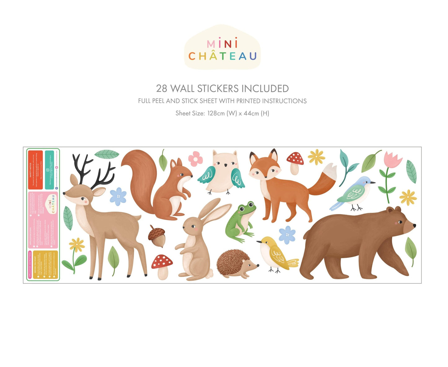 Woodland Wall Stickers - Mini Chateau