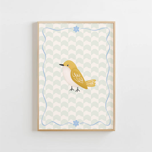 Yellow bird | Unframed - Mini Chateau