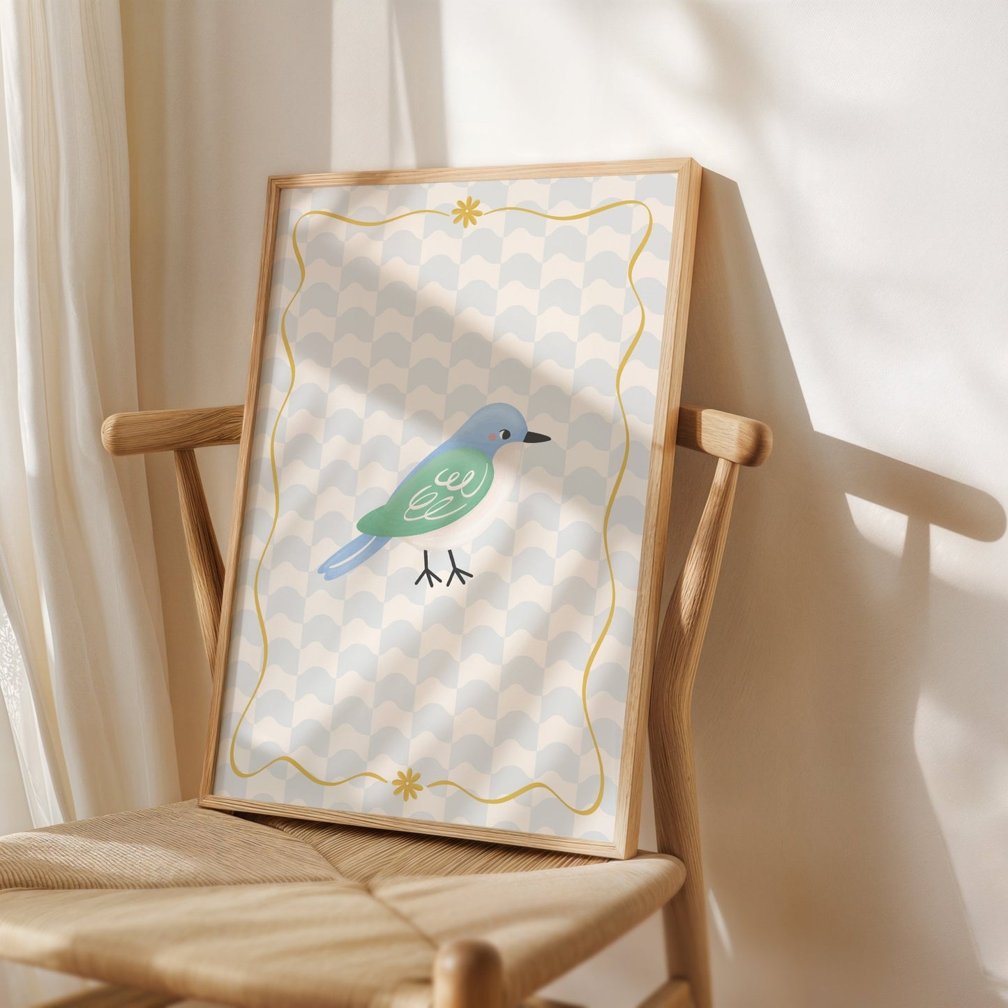 Blue Bird | Unframed - Mini Chateau