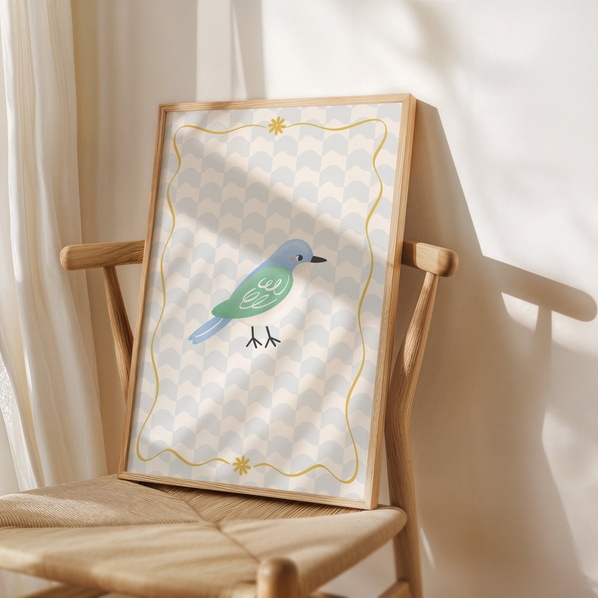 Blue Bird | Unframed - Mini Chateau