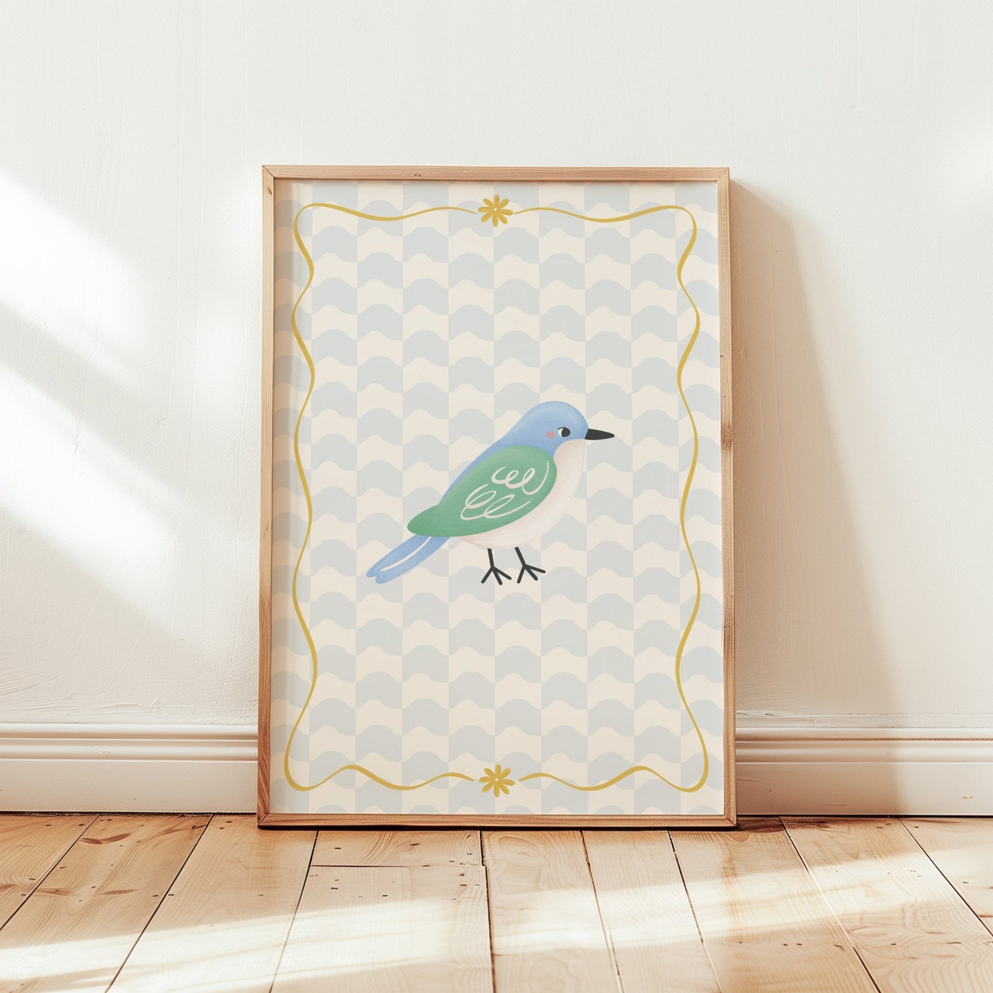 Blue Bird | Unframed - Mini Chateau
