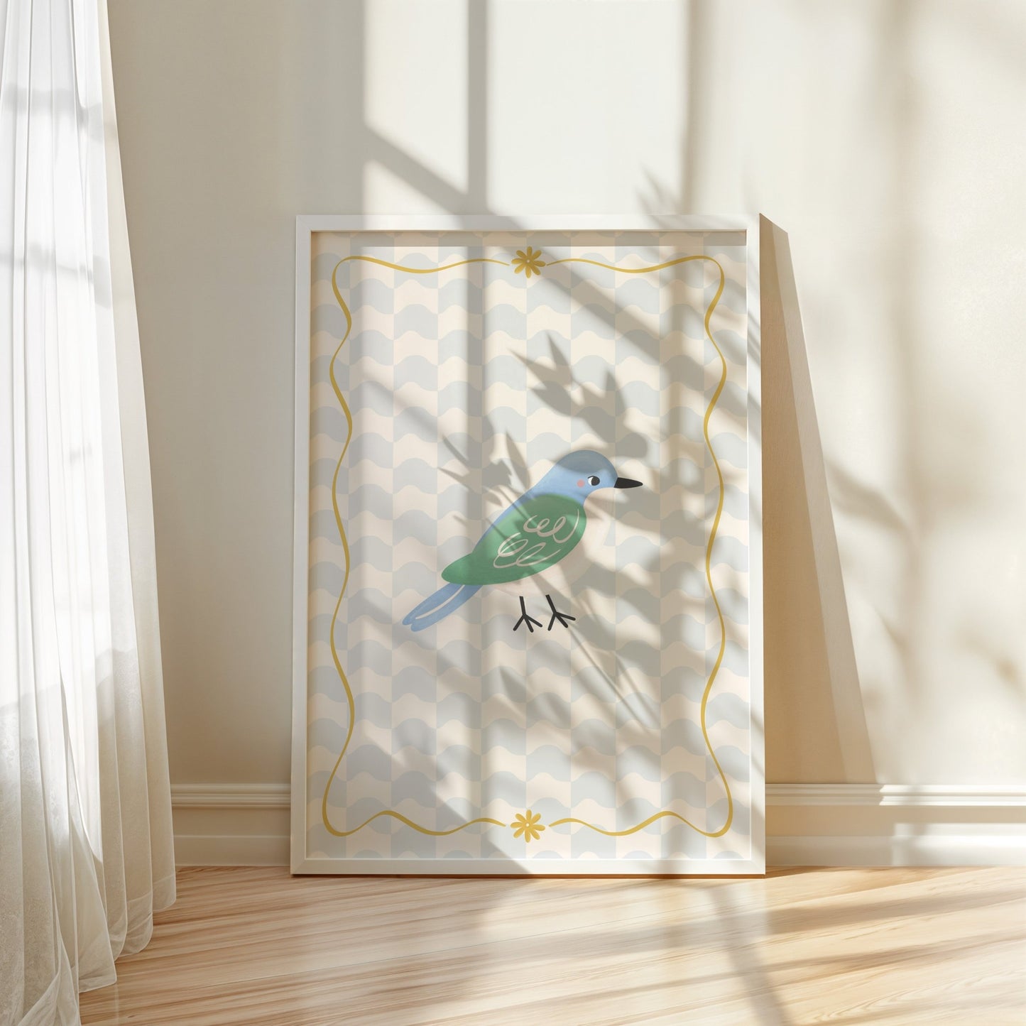 Blue Bird | Unframed - Mini Chateau