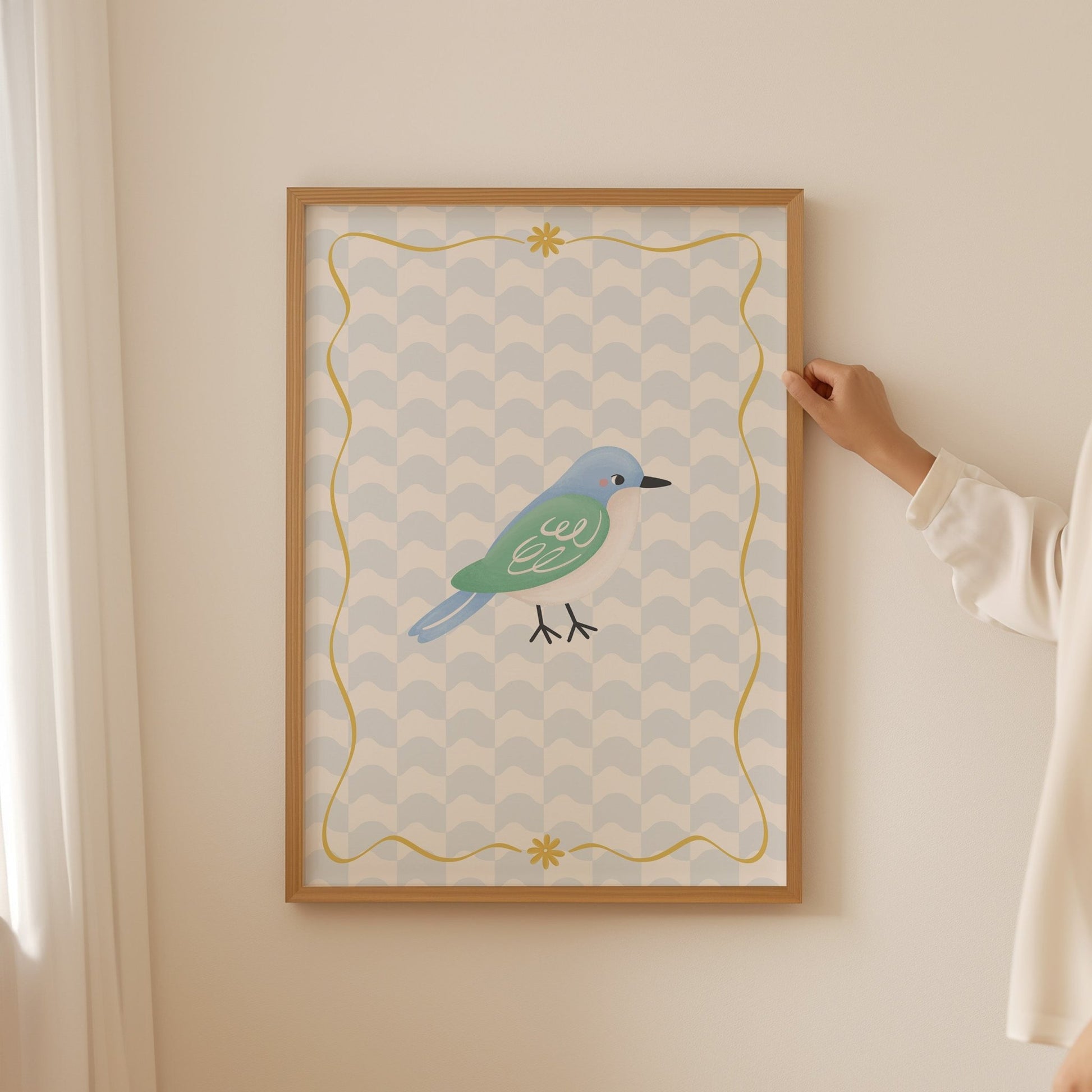 Blue Bird | Unframed - Mini Chateau