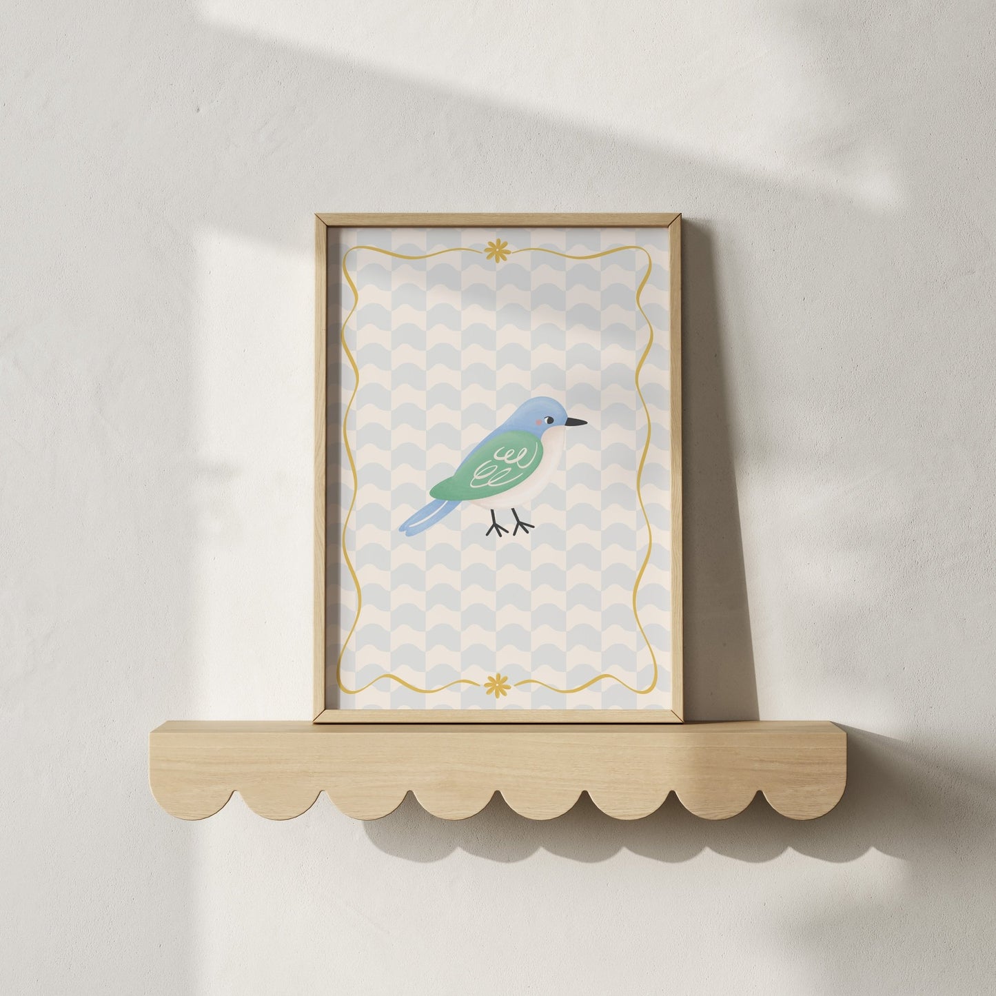 Blue Bird | Unframed - Mini Chateau