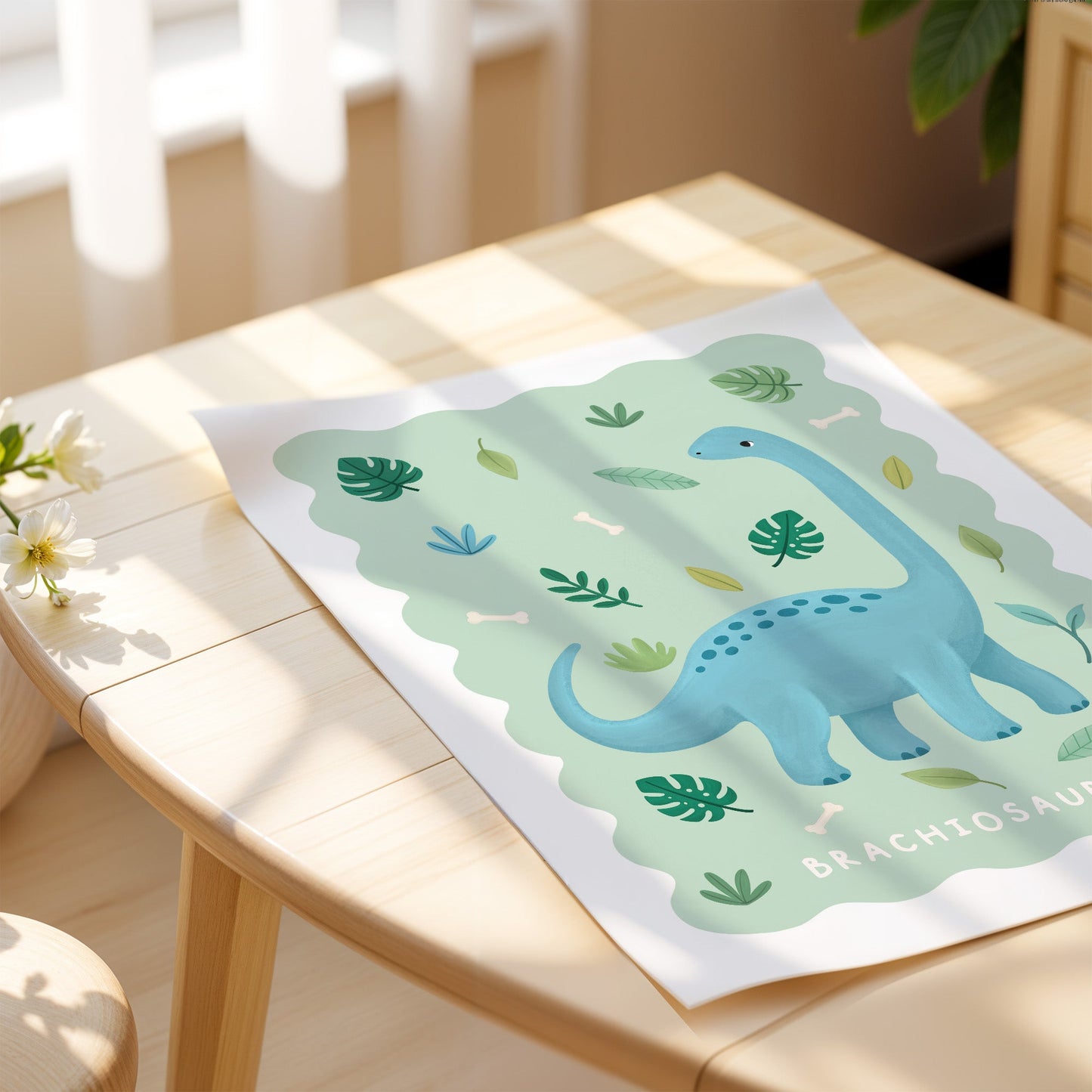 Brachiosaurus | Unframed - Mini Chateau