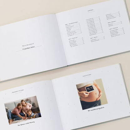 Dinosaur Baby Memory Book | Hardcover - Mini Chateau