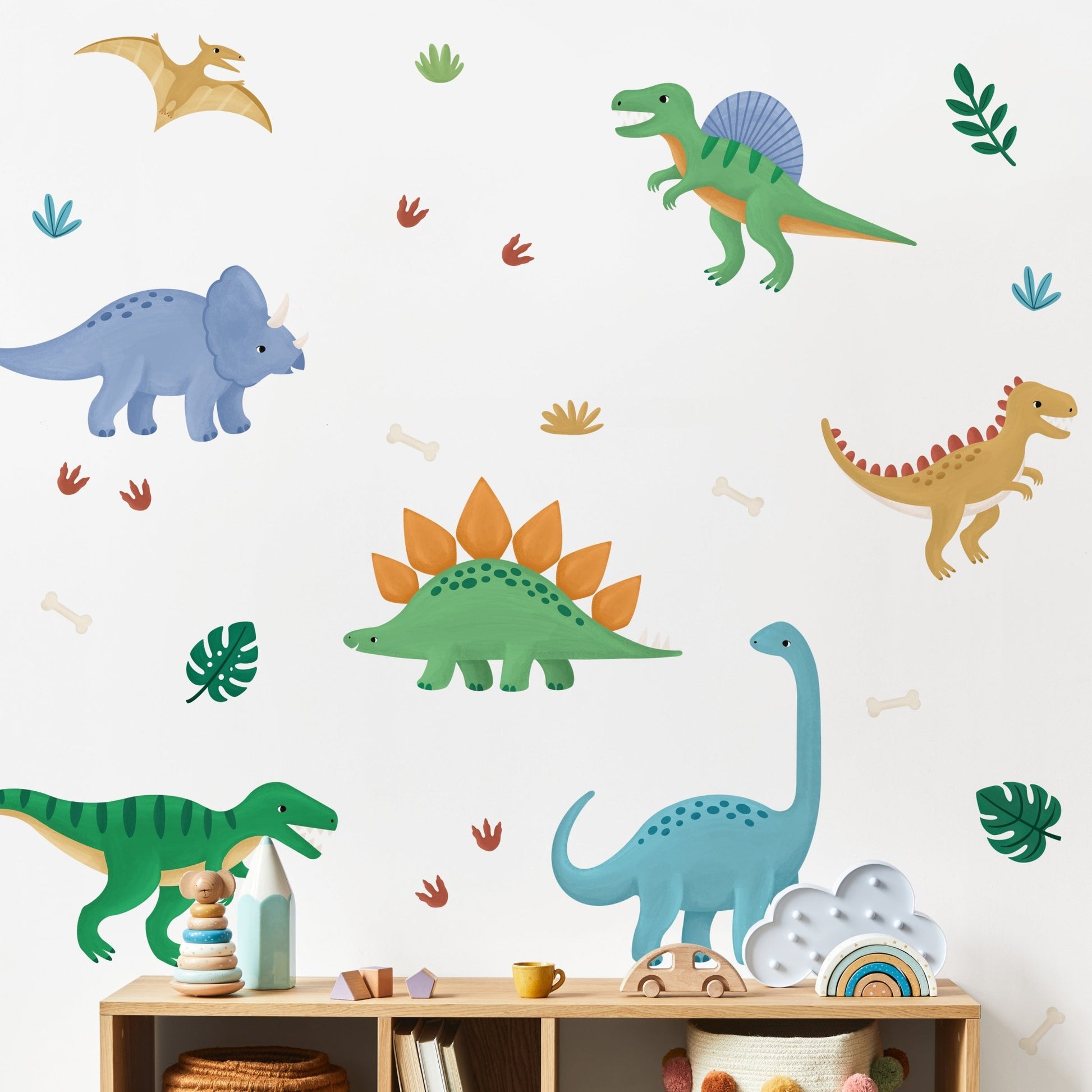 Dinosaur Wall Stickers - Mini Chateau
