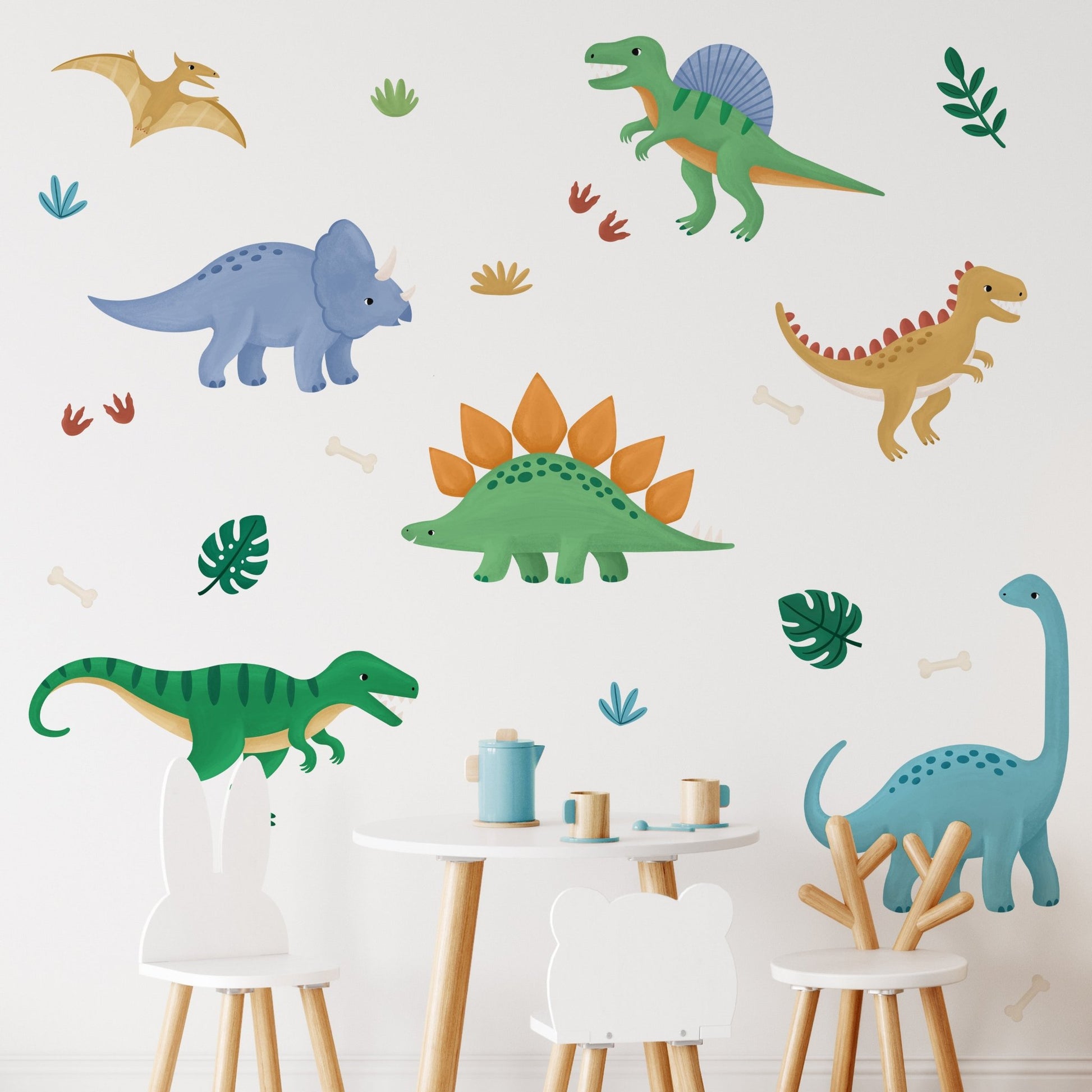 Dinosaur Wall Stickers - Mini Chateau