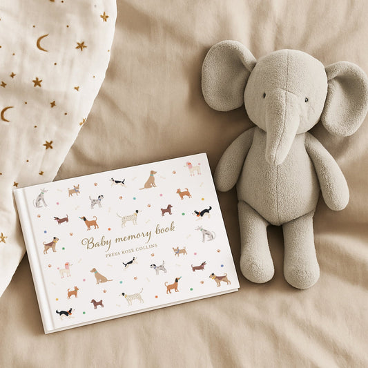 Dog Baby Memory Book | Hardcover - Mini Chateau