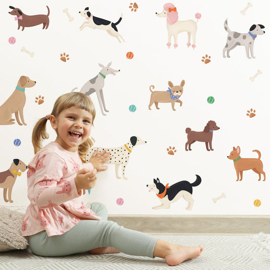Dog Wall Stickers - Mini Chateau