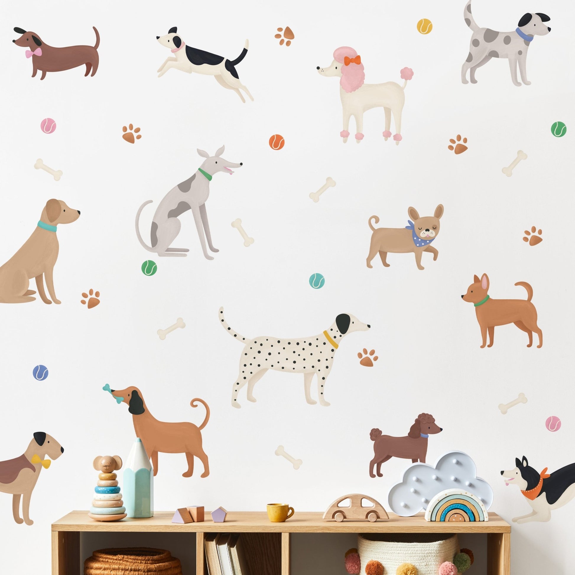 Dog Wall Stickers - Mini Chateau