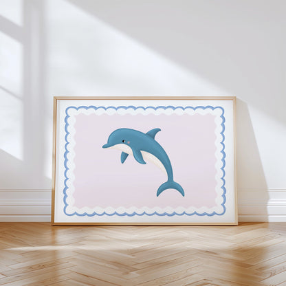 Dolphin | Unframed - Mini Chateau