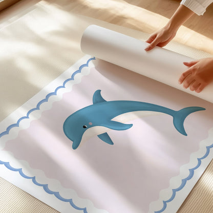Dolphin | Unframed - Mini Chateau