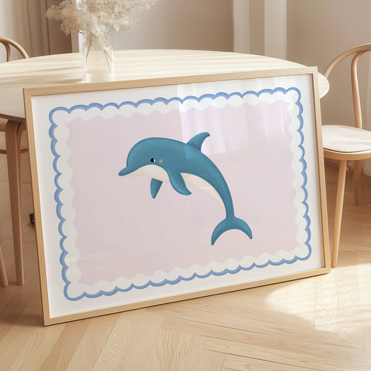 Dolphin | Unframed - Mini Chateau