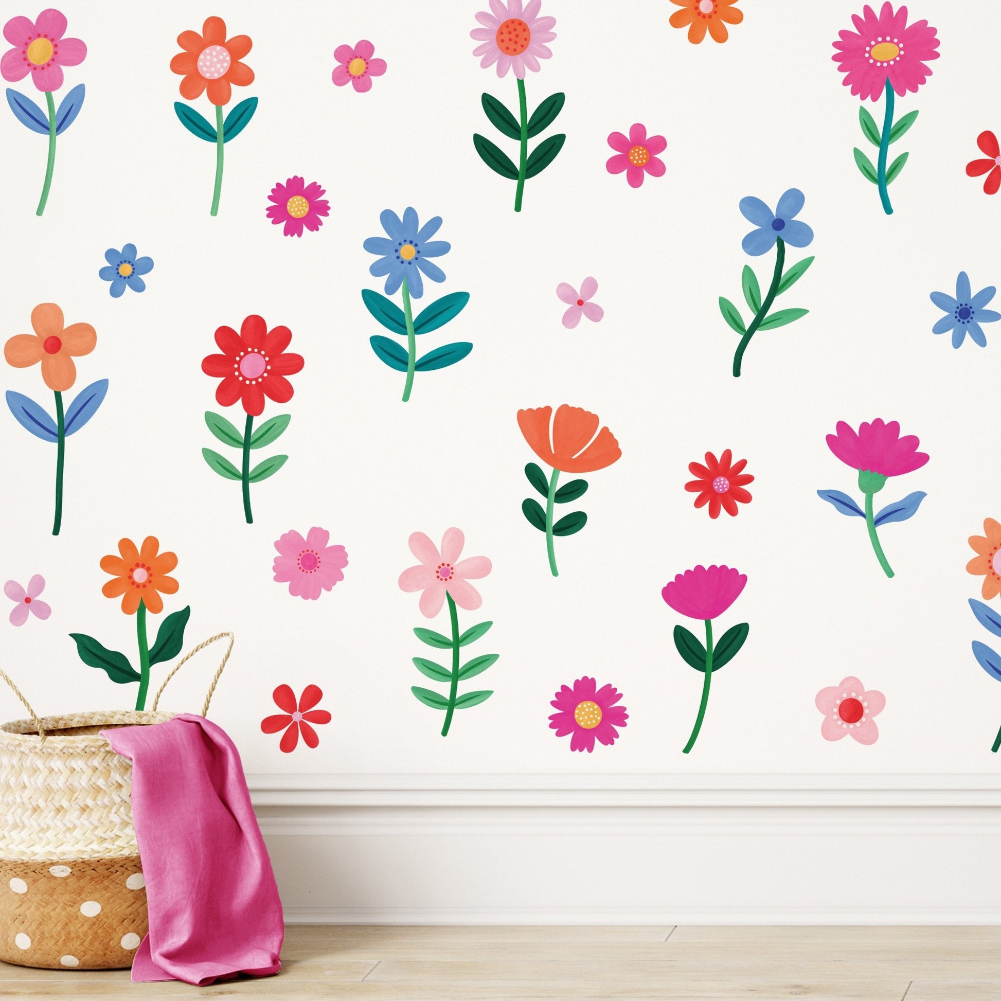 Flower Wall Stickers - Mini Chateau