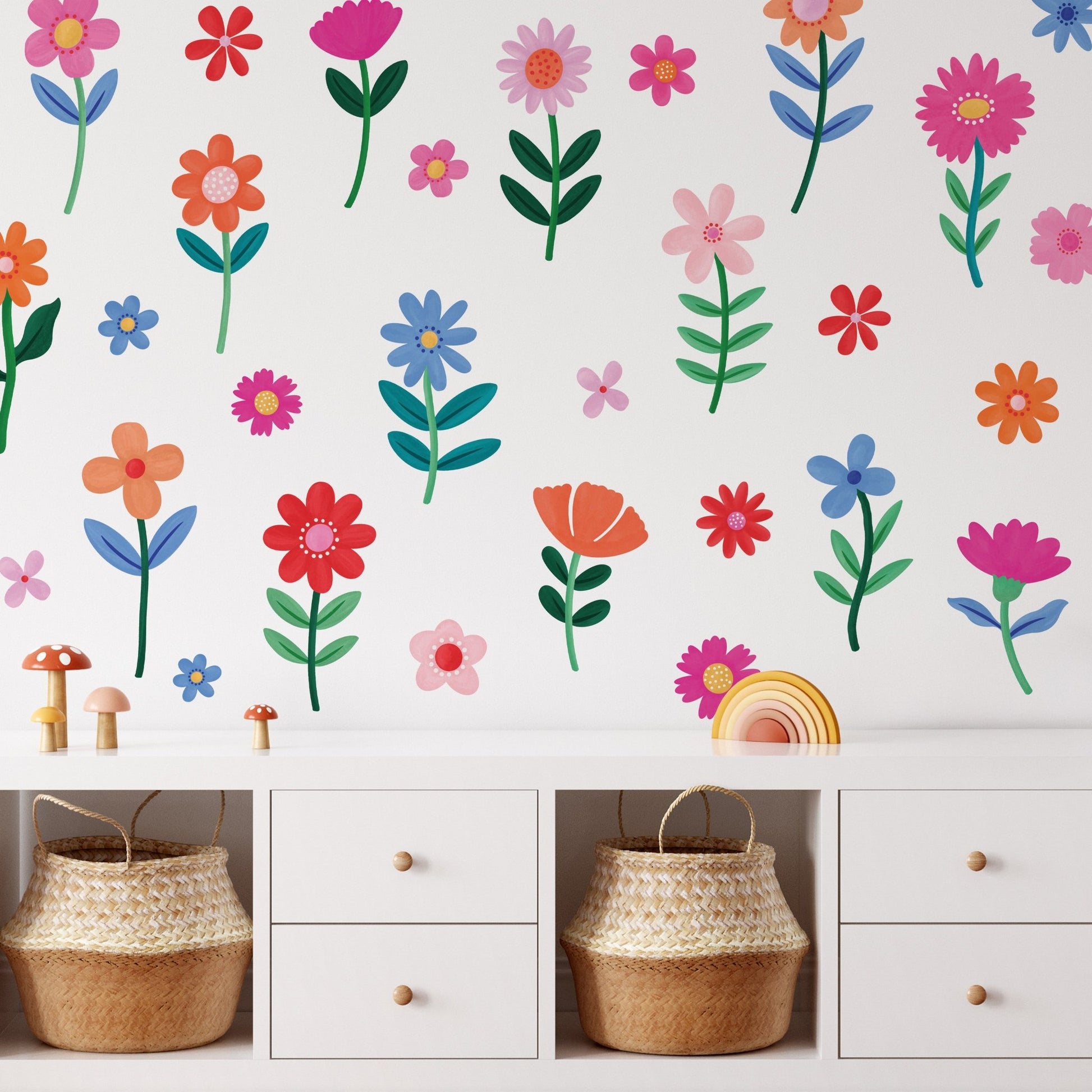 Flower Wall Stickers - Mini Chateau