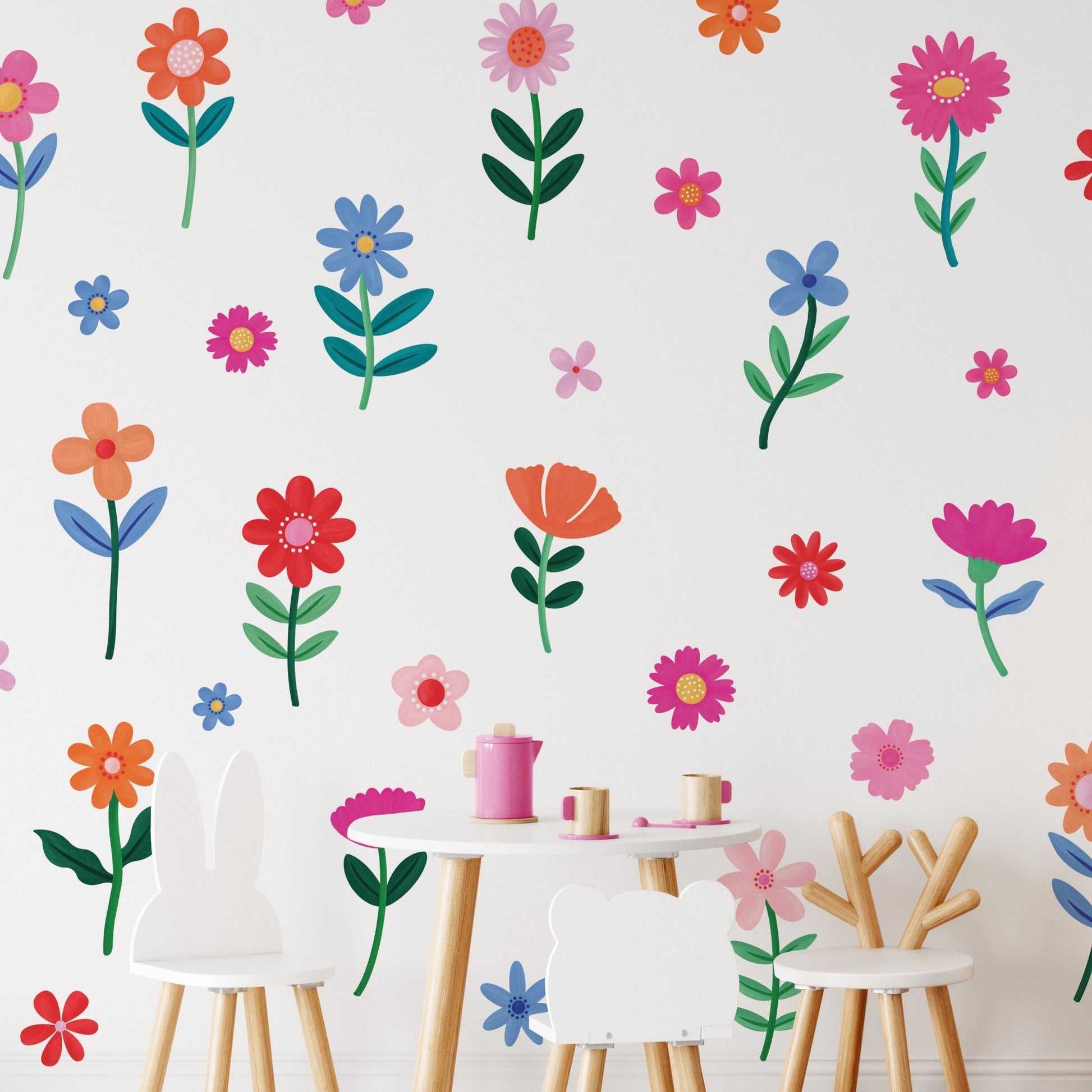 Flower Wall Stickers - Mini Chateau