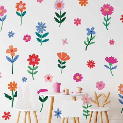 Flower Wall Stickers - Mini Chateau