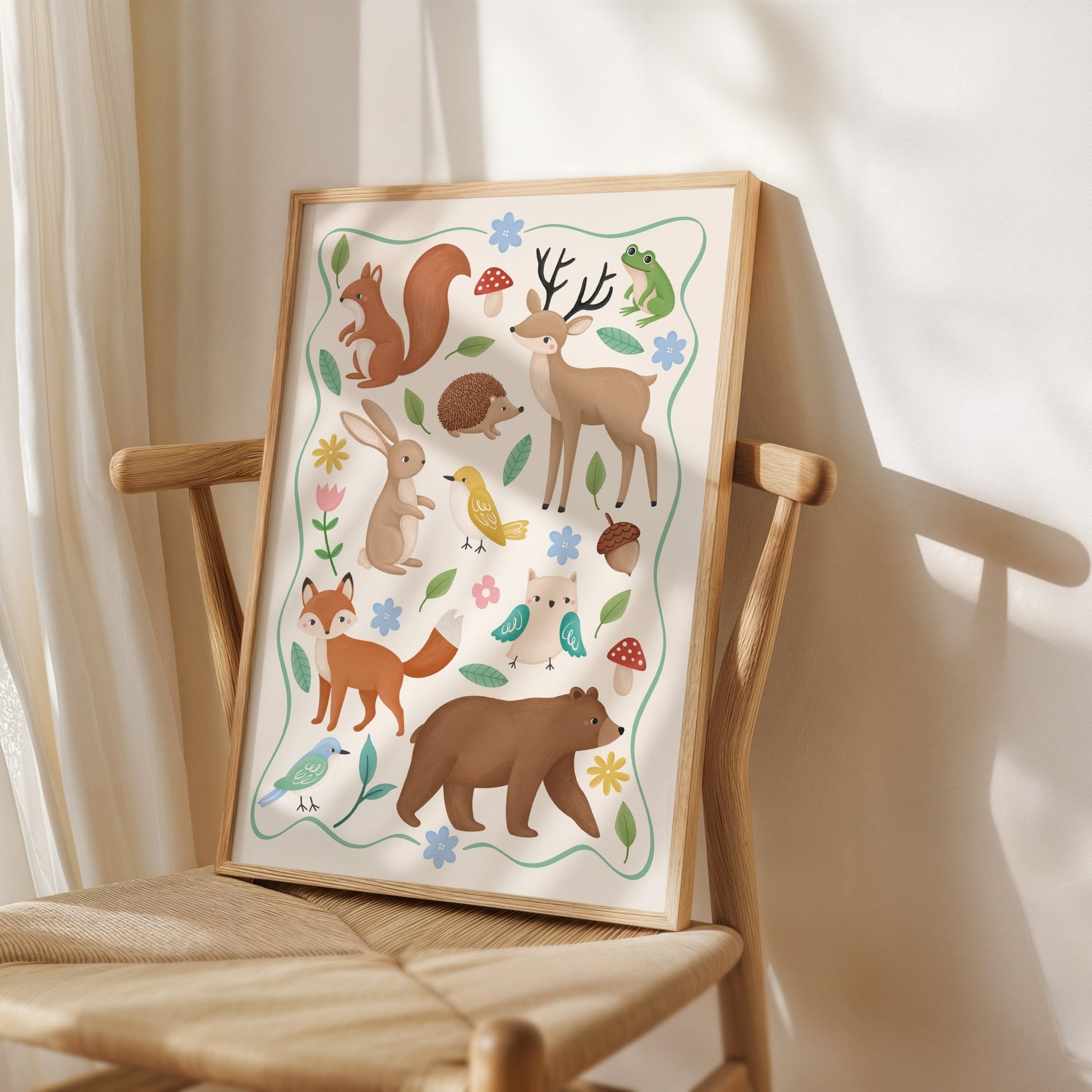 Forrest Friends | Unframed - Mini Chateau