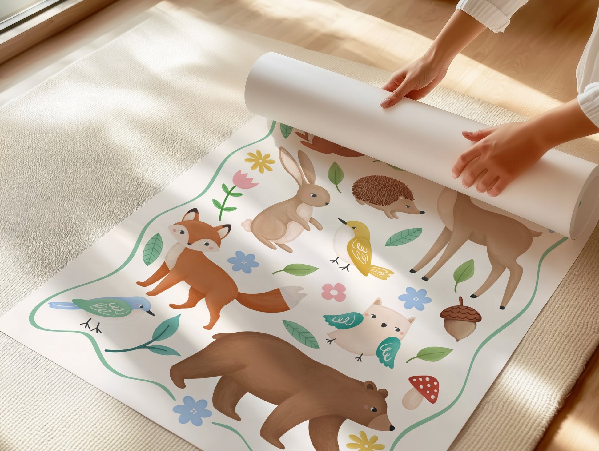 Forrest Friends | Unframed - Mini Chateau