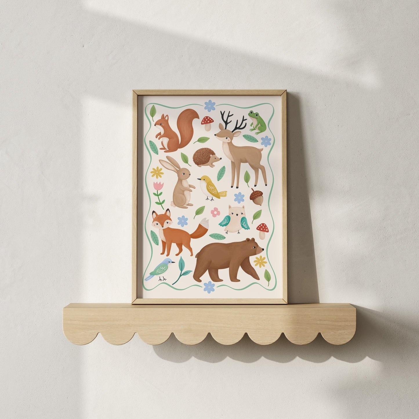 Forrest Friends | Unframed - Mini Chateau