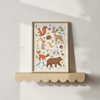 Forrest Friends | Unframed - Mini Chateau