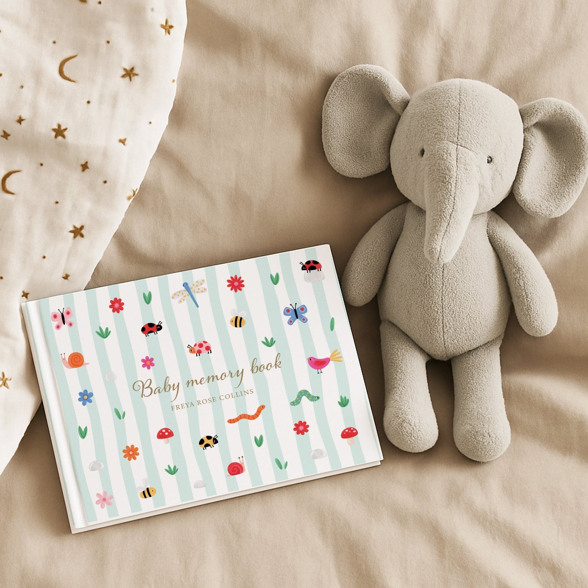 Insect Baby Memory Book | Hardcover - Mini Chateau