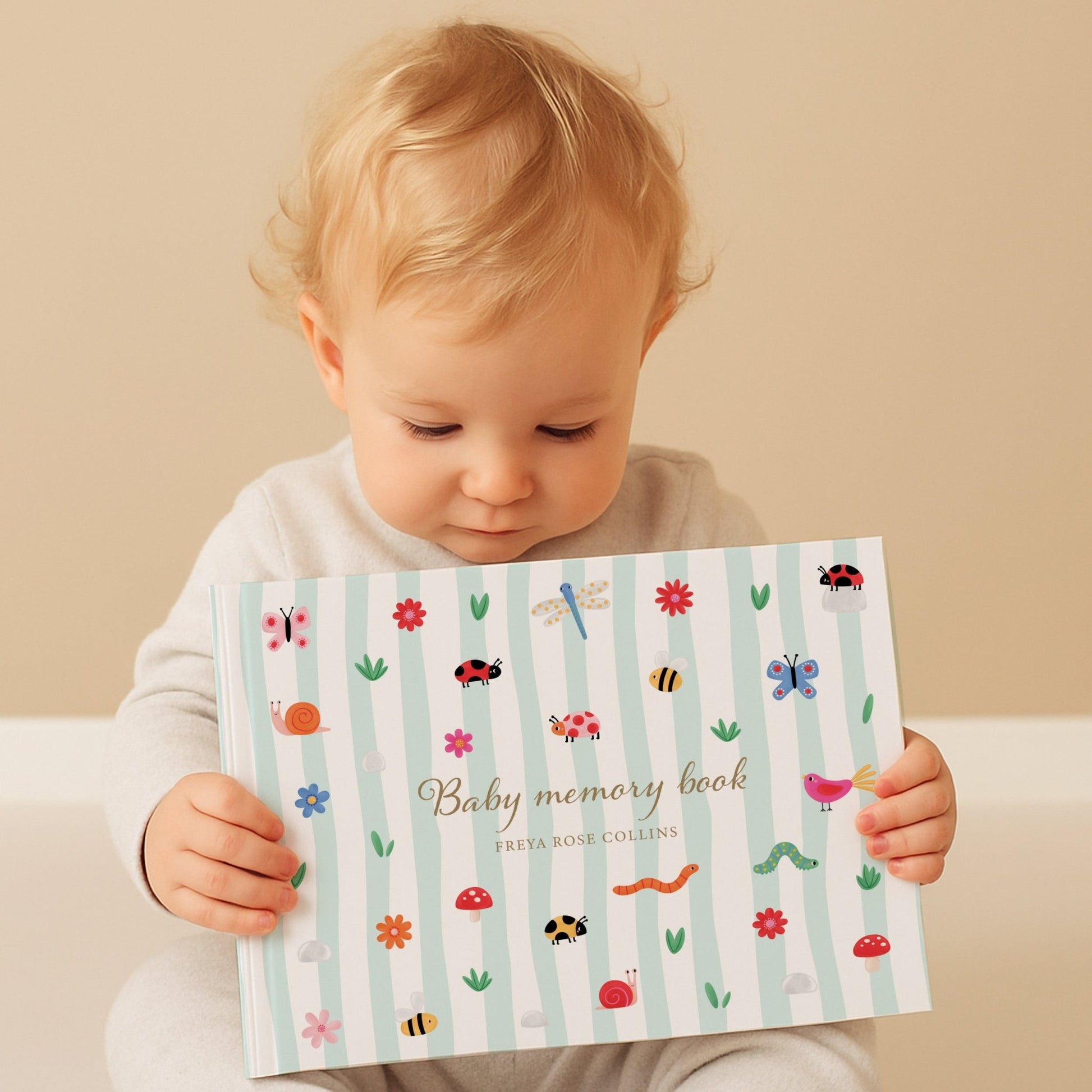 Insect Baby Memory Book | Hardcover - Mini Chateau