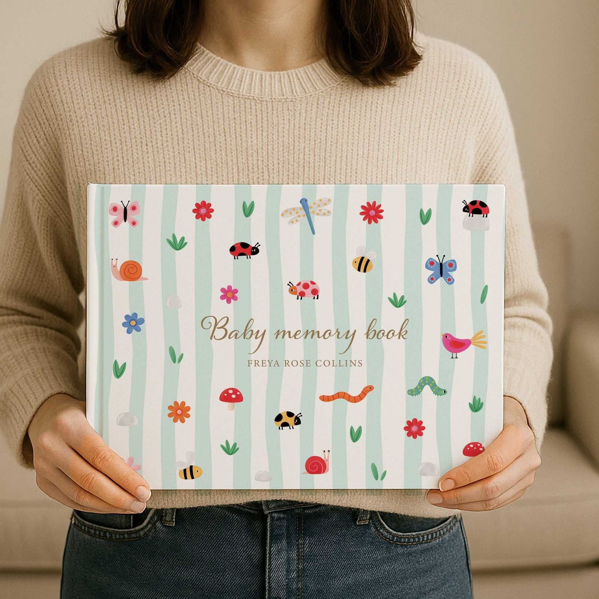Insect Baby Memory Book | Hardcover - Mini Chateau