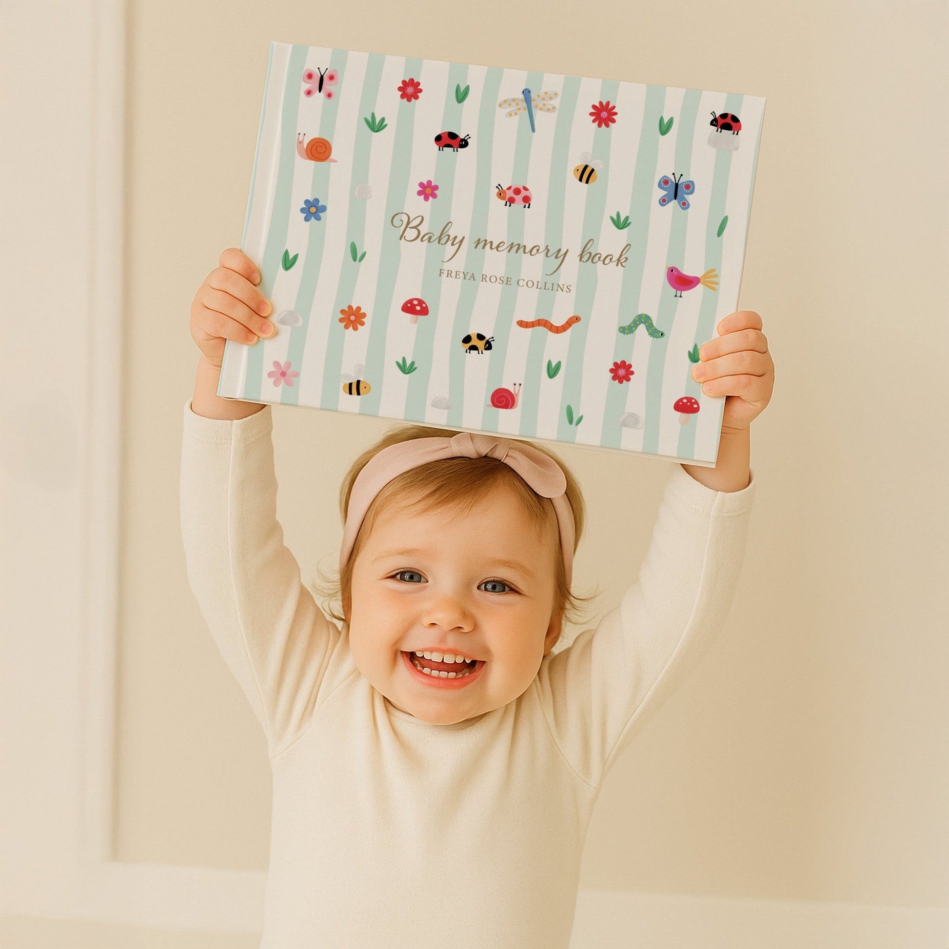 Insect Baby Memory Book | Hardcover - Mini Chateau