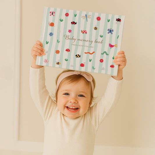 Insect Baby Memory Book | Hardcover - Mini Chateau