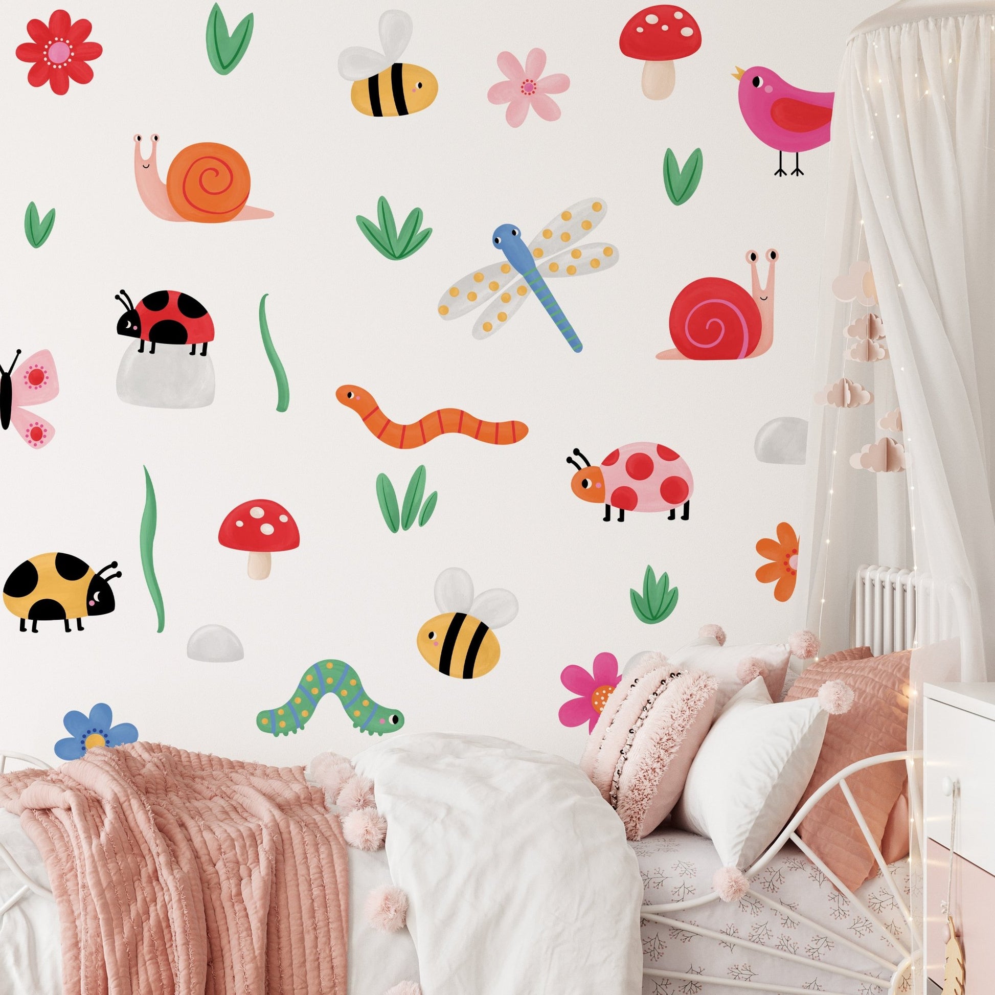 Insect Wall Stickers - Mini Chateau