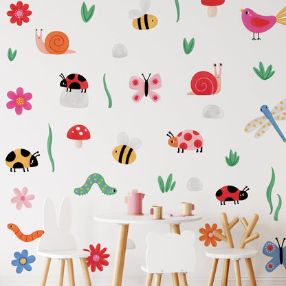 Insect Wall Stickers - Mini Chateau