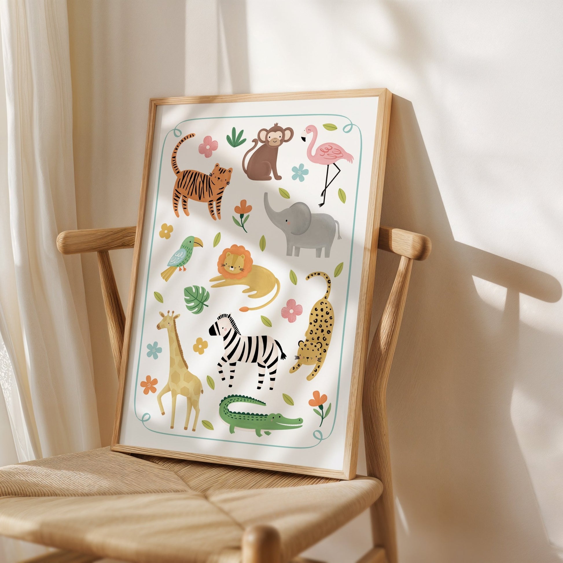Jungle Animals | Unframed - Mini Chateau